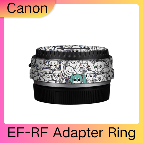 Anel adaptador Canon EF-RF - Pele câmera, adesivo câmera - com alta resistência a arranhões, à prova d'água e com design elegante.